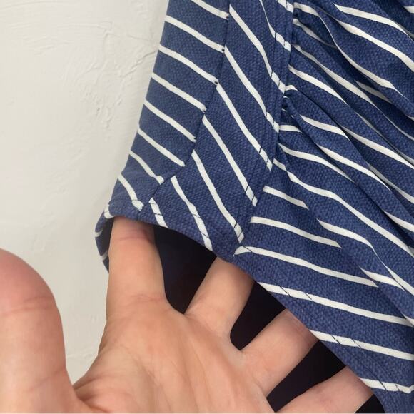 Niptuck Swim Womens Pinup Style One Piece Swimsuit 10 Striped Sweetheart Neck - Picture 2 of 8